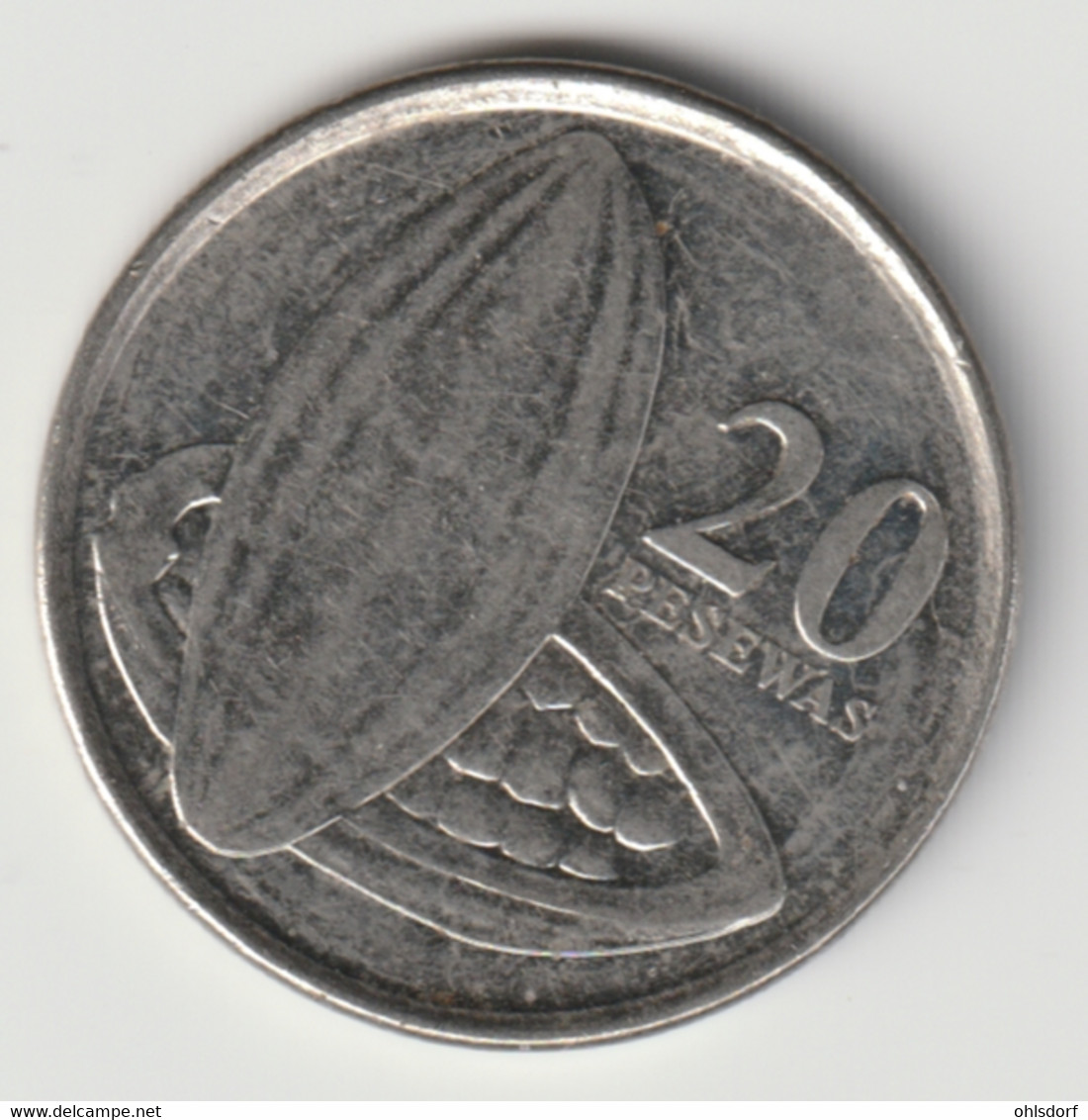 GHANA 2016: 20 Pesewas, KM 40 - Ghana