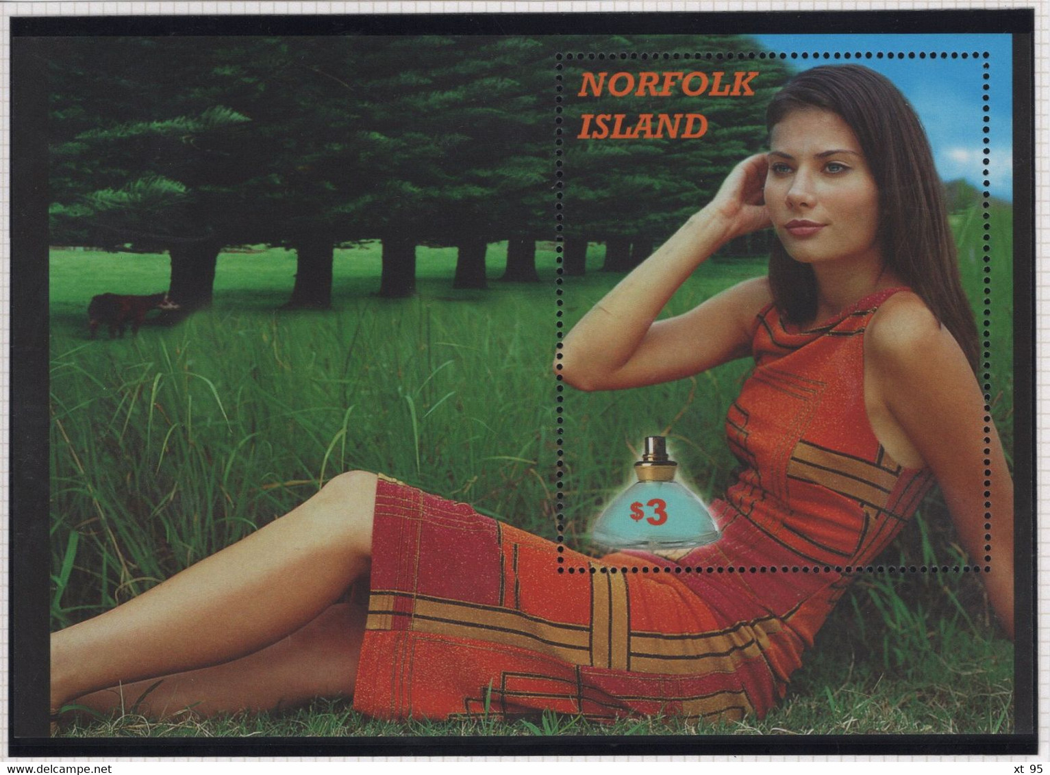 Norfolk - BF N°45 - Parfum  - ** Neufs Sans Charniere - Cote 8€ - Norfolk Island
