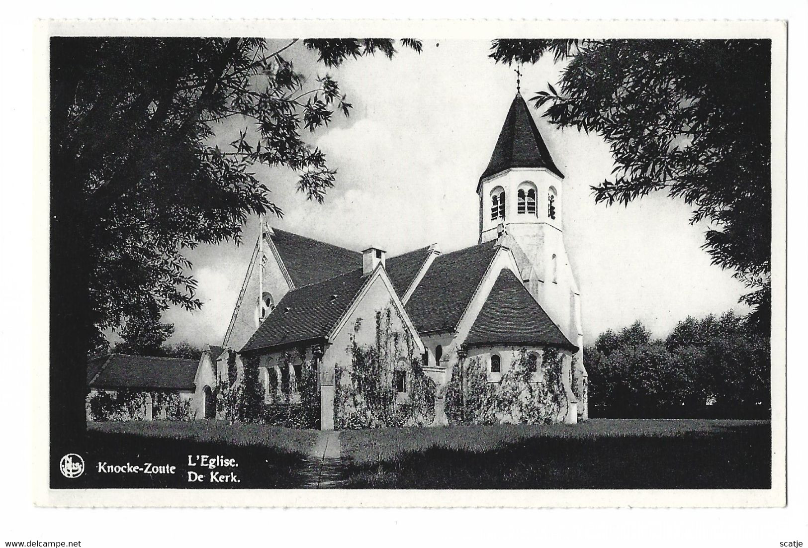 Knokke-Zoute   -   L'Eglise. - Knokke