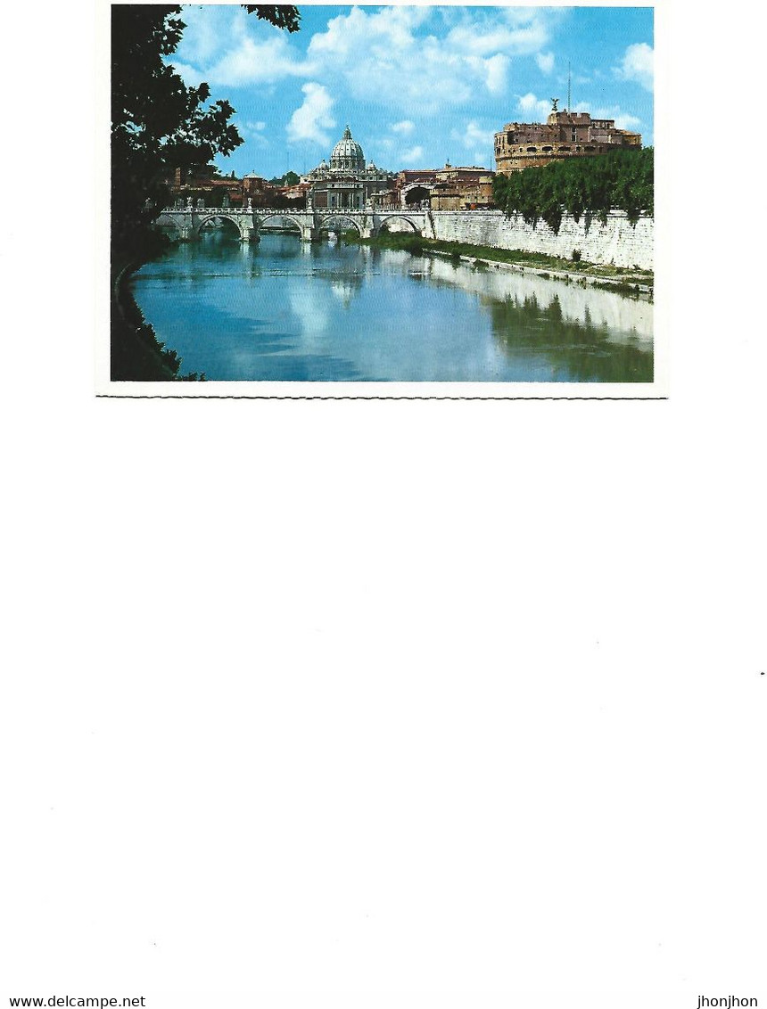 Italia - Postcard Unused  - Roma - Bridge And Castle St.Angel   2/scans - Ponts