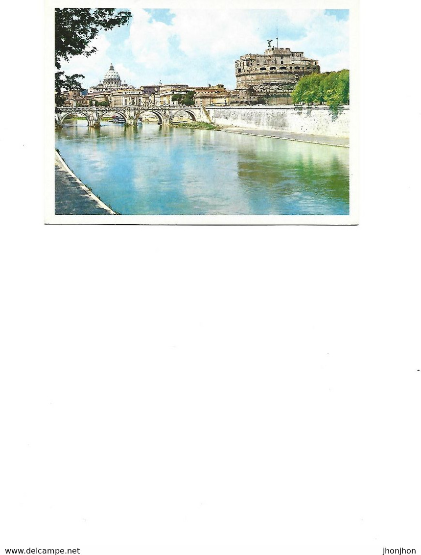 Italia - Postcard Unused  - Roma - Bridge And Castle St.Angel   2/scans - Pontes