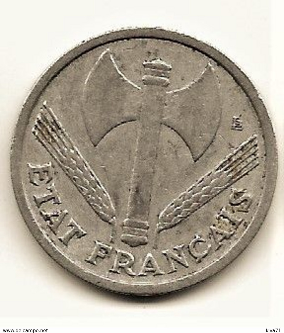 1F  "ETAT FRANCAIS" 1943 TB - 1 Franc
