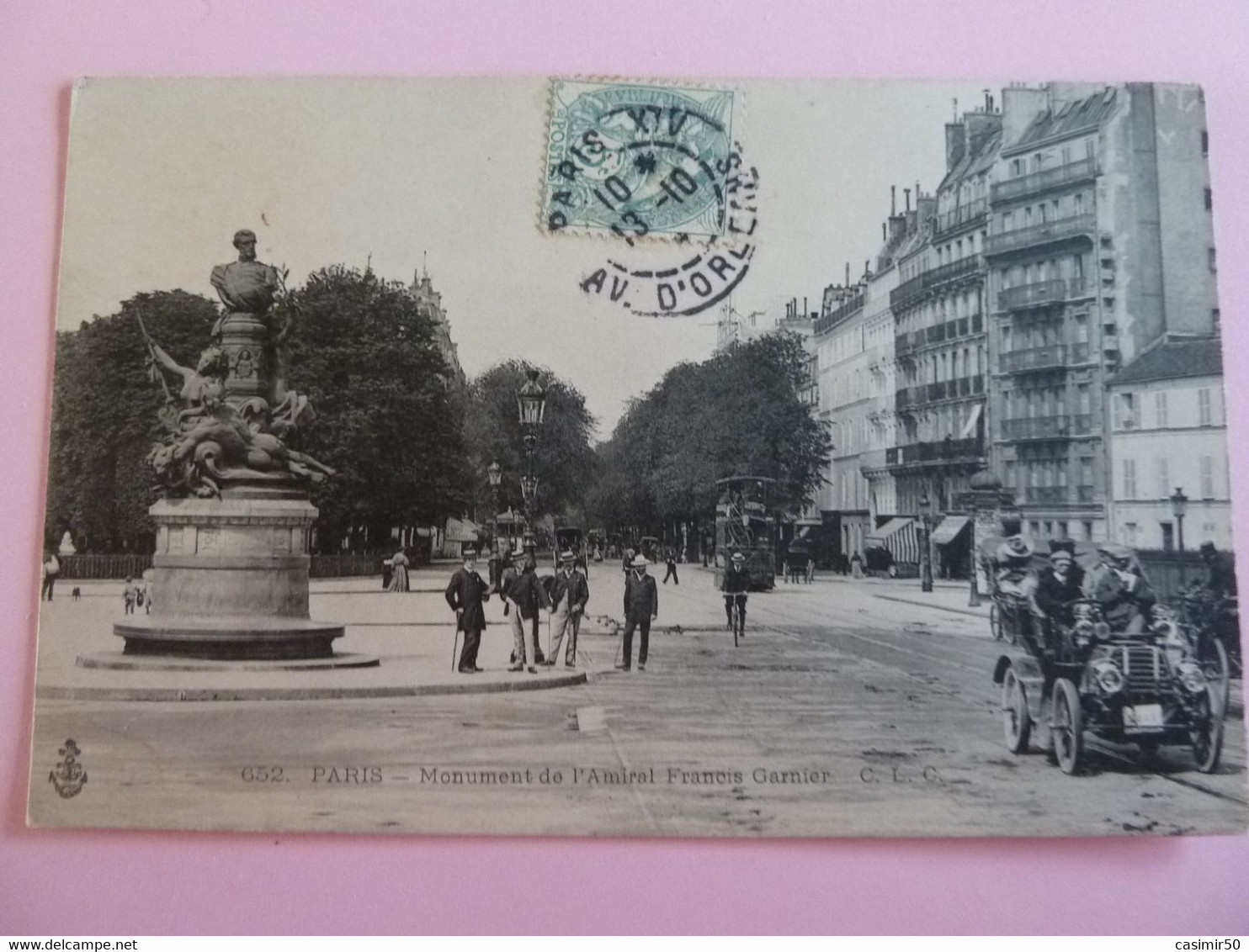 PARIS MONUMENT DE L'AMIRAL FRANCIS GARNIER - District 06