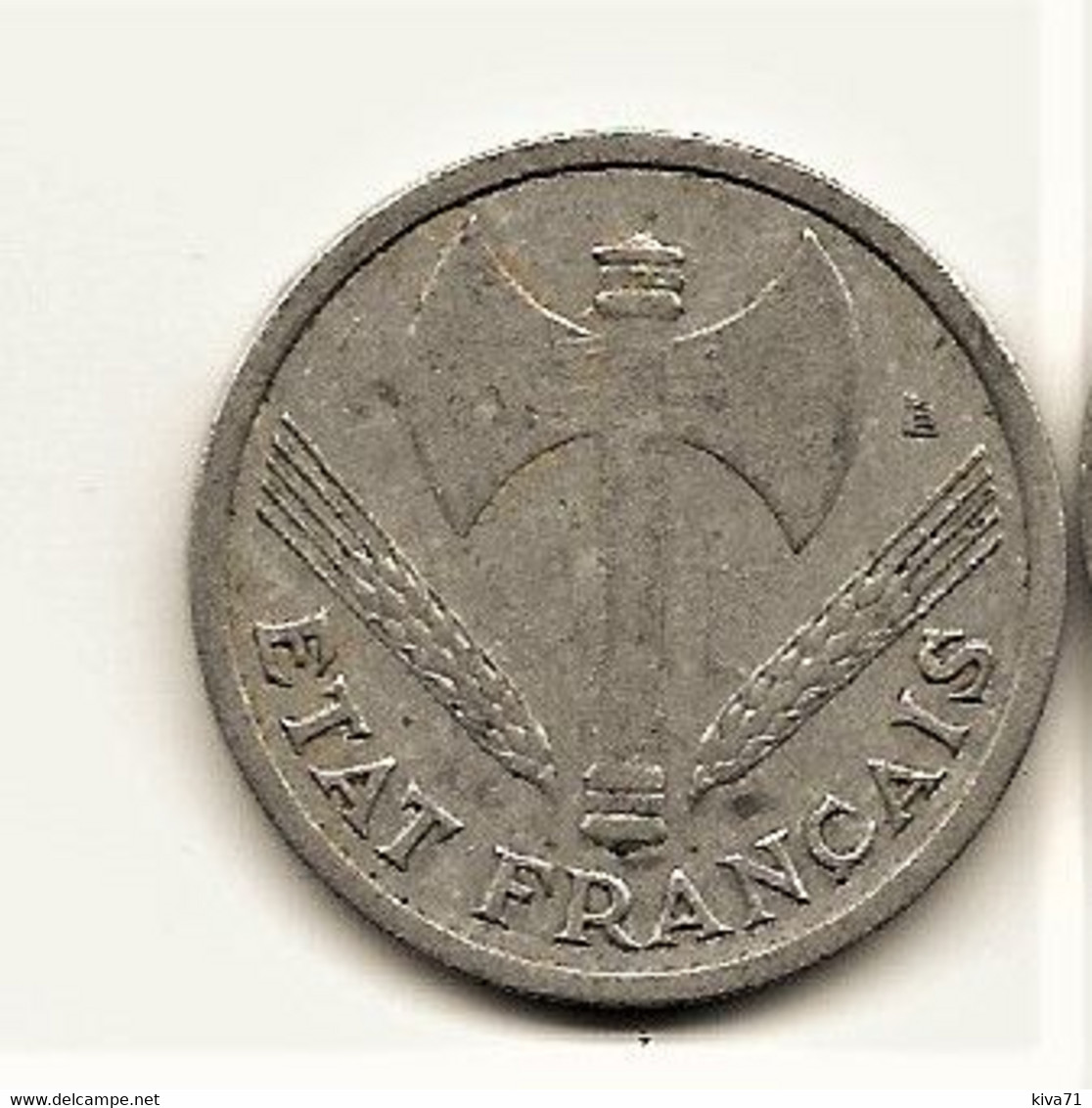 1F  "ETAT FRANCAIS" 1942 TTB - 1 Franc