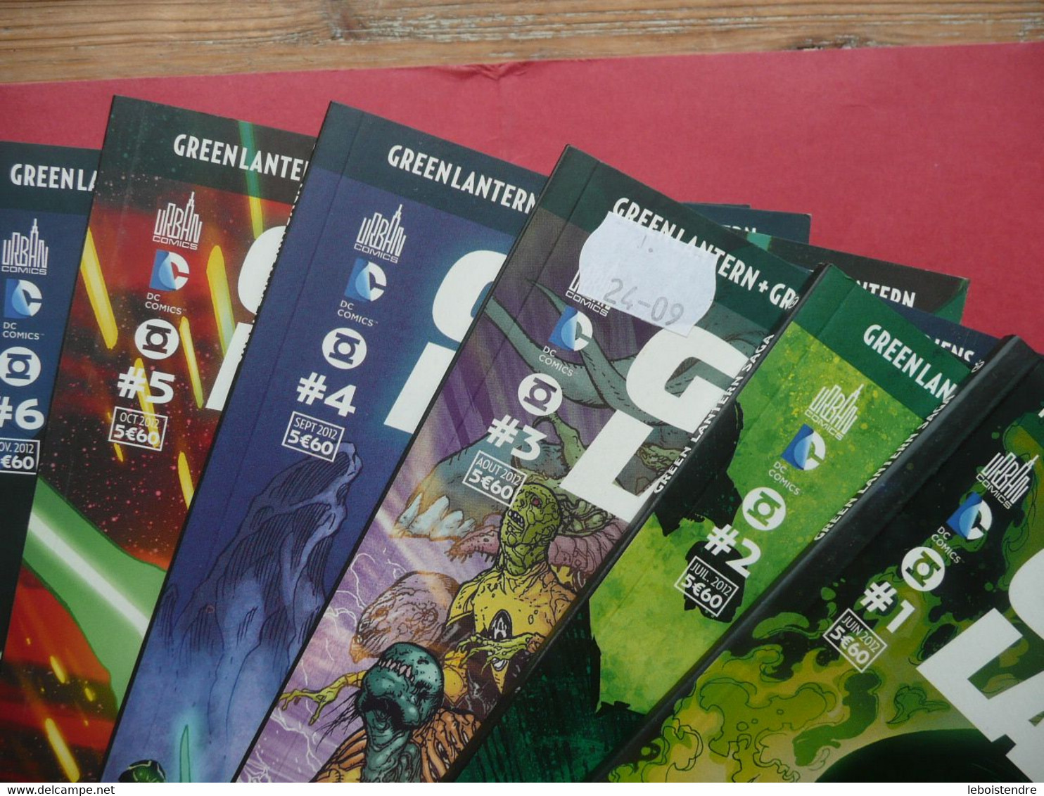 LOT 17 GREEN LANTERN SAGA N° 1 A N° 16 + N° 18 DE JUIN 2012 A NOVEMBRE 2013 URBAN COMICS DC COMICS VERTIGO VF - Green Lantern