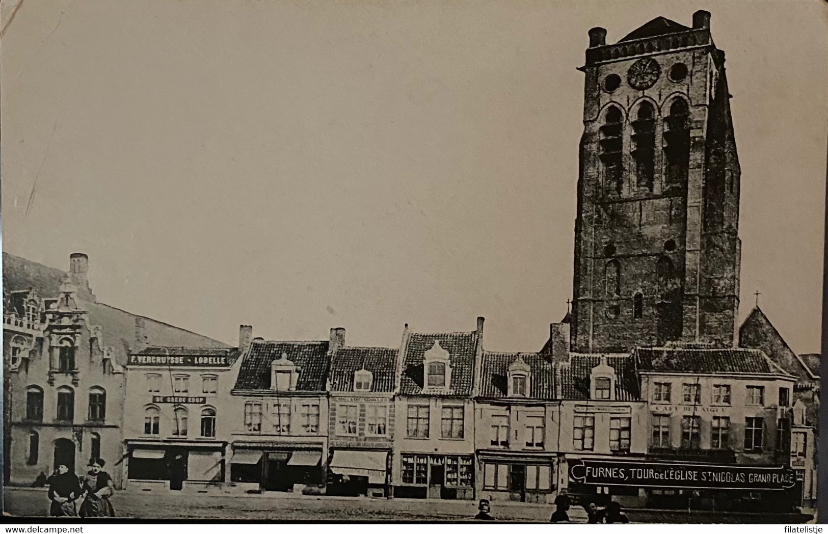 Veurne Grote Markt Oostkant Niet Gelopen - Veurne