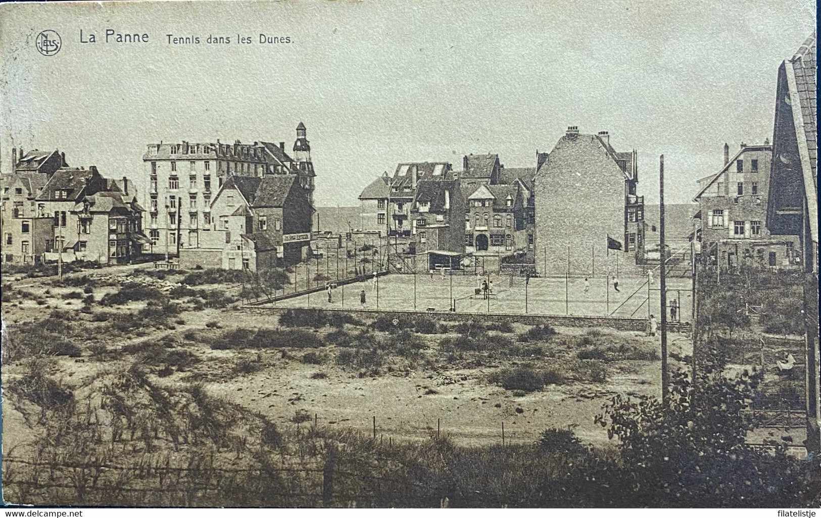 De Panne Tennis In De Duinen Gelopen 1925 - De Panne