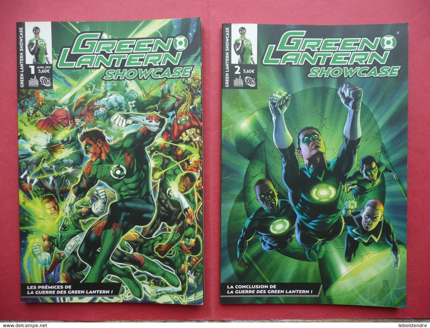 GREEN LANTERN SHOWCASE N° 1 + 2 AVRIL MAI 2012 PREMICES CONCLUSION GUERRE DES GREEN LANTERN URBAN COMICS DC COMICS VF - Green Lantern