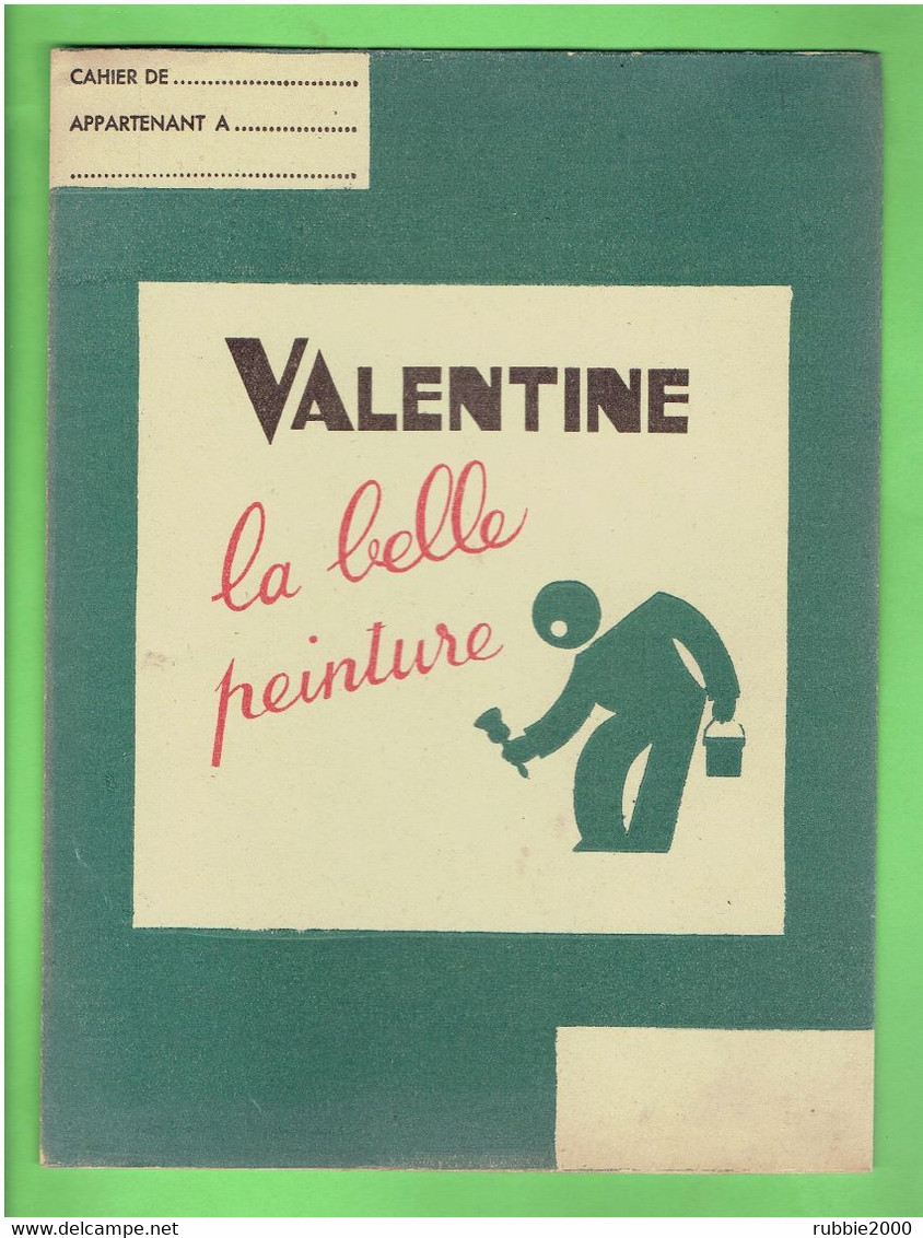 PROTEGE CAHIER PEINTURE VALENTINE 185 AVENUE DES GRESILLONS A GENNEVILLIERS - Peintures