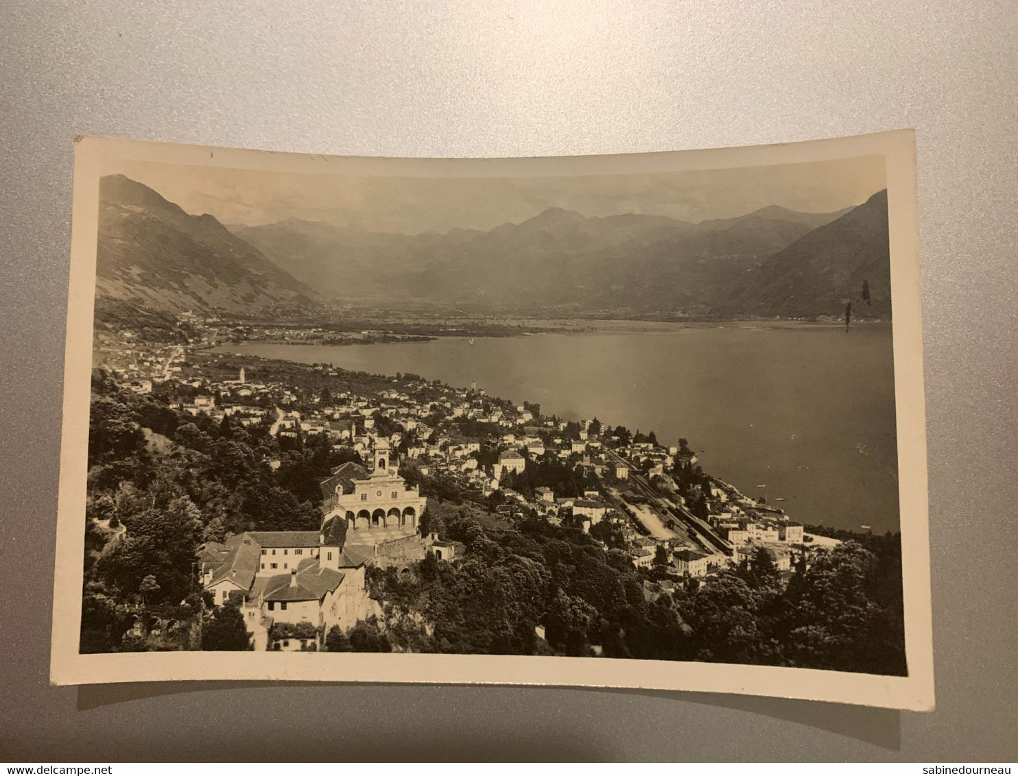 LOCARNO MADONNA DEL SASSO MURALTO E MINUSIO SUISSE CPSM FORMAT CPA 1929 - Minusio