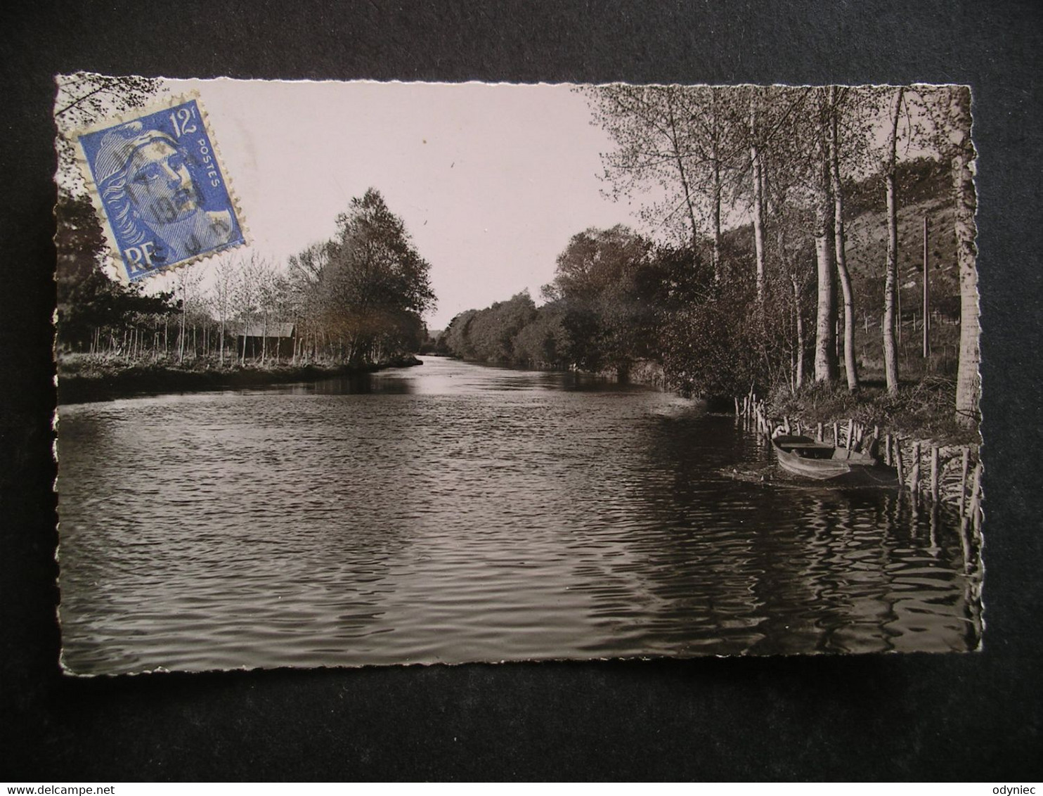 Marcilly-sur-Eure Paysage Sur L'Eure 1949 - Marcilly-sur-Eure