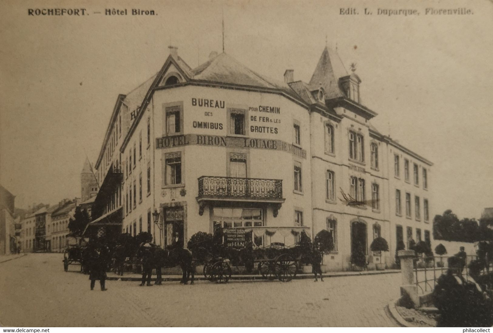 Rochefort   (Namur) Hotel Biron 19?? - Rochefort