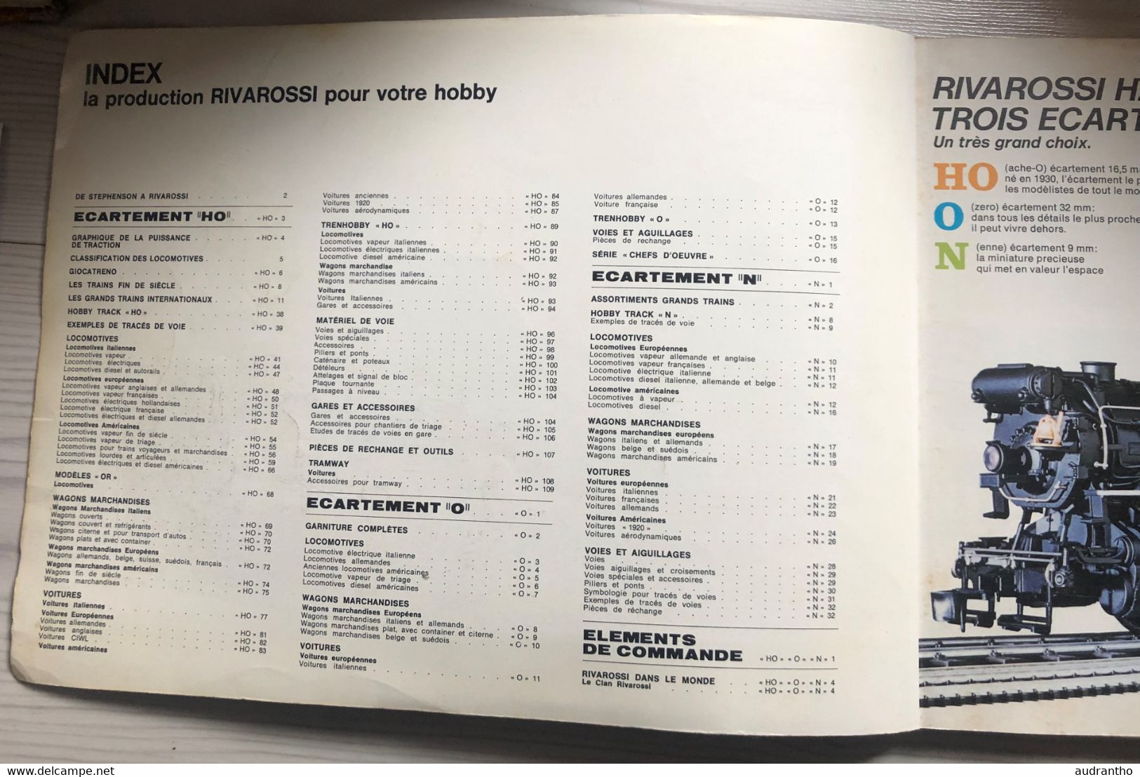 Catalogue Général 1979-1980 Les Chemins De Fer Et Leur Histoire Raconté Par Les Modèles Réduits Rivarossi - French