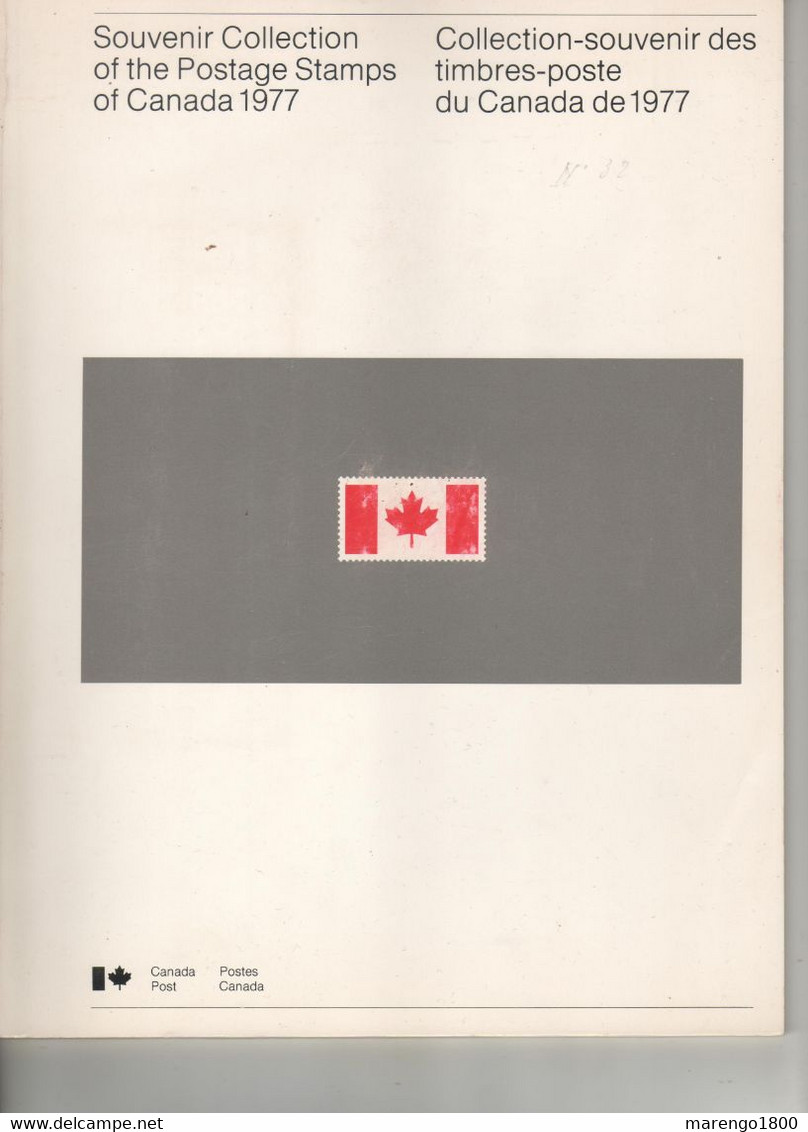 Canada 1977 - Souvenir Collection           (g9165) - Années Complètes