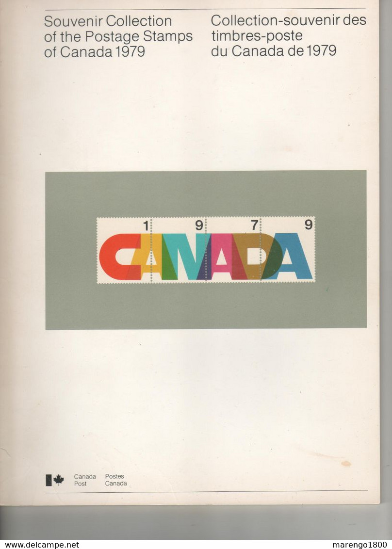 Canada 1979 - Souvenir Collection           (g9167) - Années Complètes