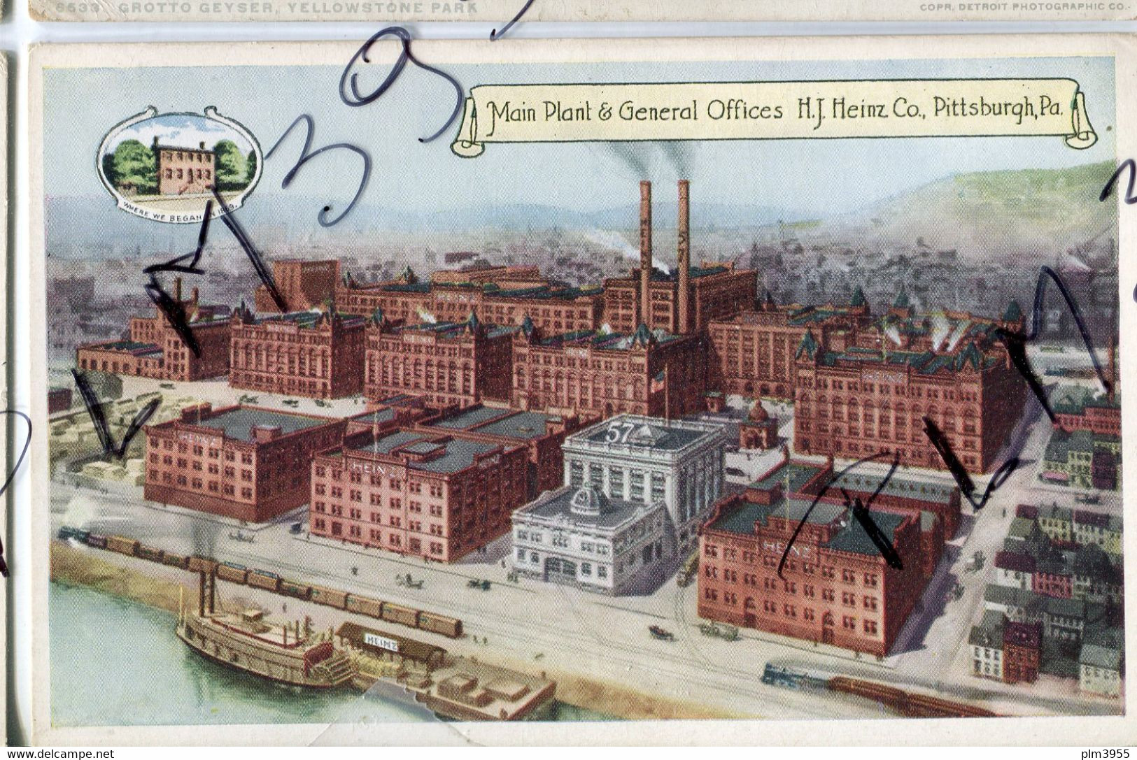 AL  ETATS UNIS 2 CARTES   PITTSBURGH / Main Plant  Geral OfficesHeinz Co  Strawbery Day Of The Home Of The 57 - Pittsburgh