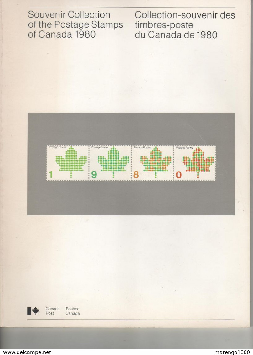 Canada 1980 - Souvenir Collection           (g9168) - Années Complètes