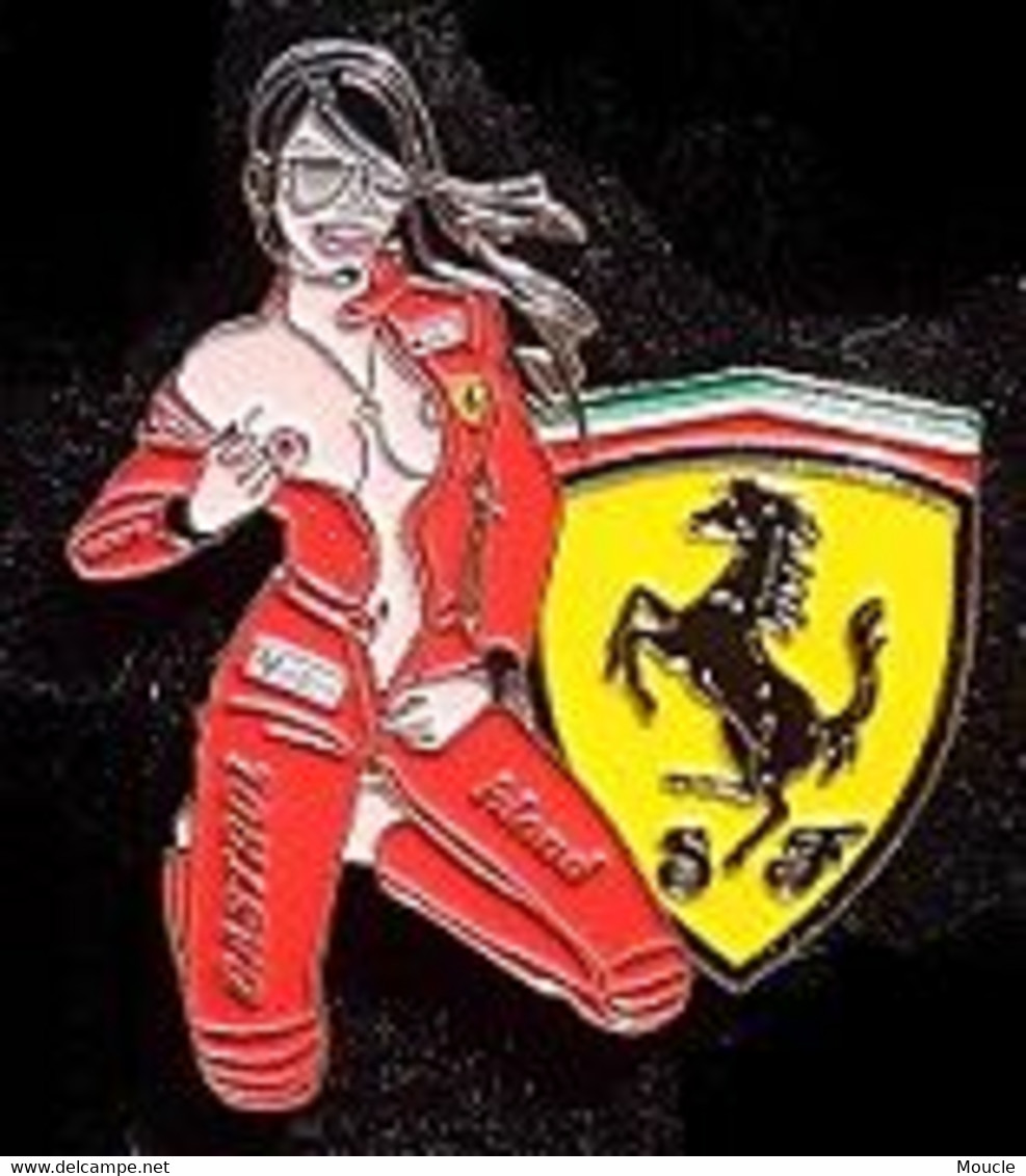 PIN UP - PIN UPS - NOIREAUDE - LUNETTES - CHEVAL CABRE - CASTROL - MOBIL - FORMULE UN - F1 - FORMULA ONE - FERRARI -(30) - Ferrari