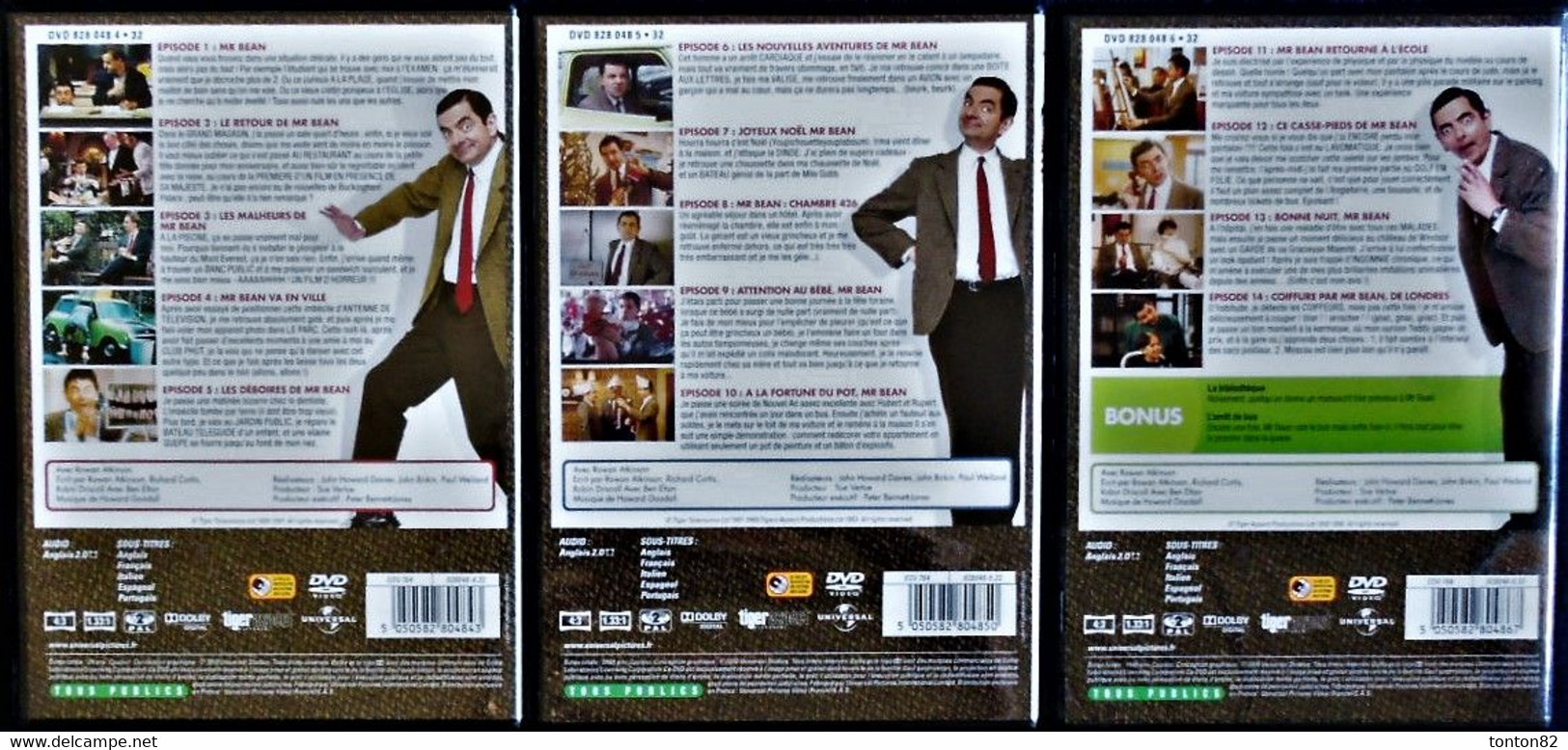 Rowan Atkinson - Mr BEAN ( Version Remastérisée ) -  3 DVD . - Comedy