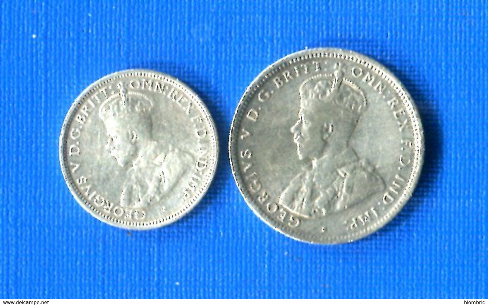 Australie  2  Pieces  Arg  1911 +1914 - Zonder Classificatie