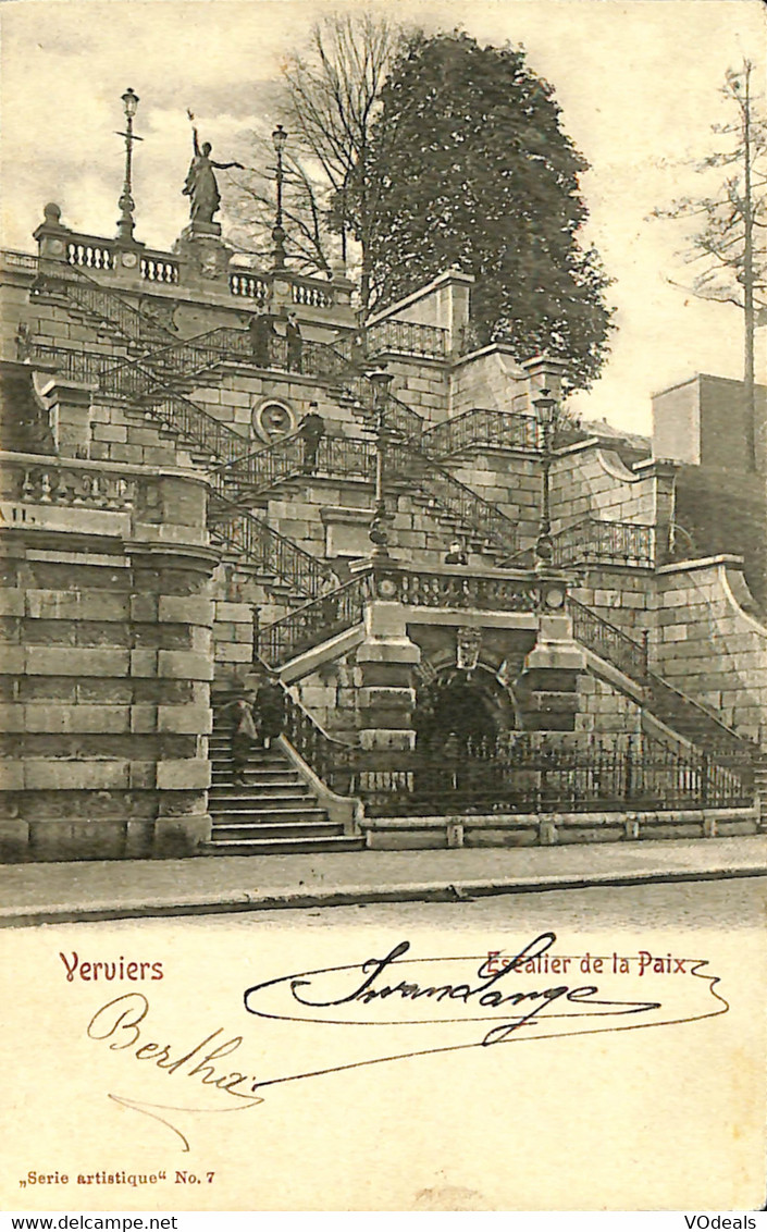 Belgique - Liège - Verviers - L'Escalier De La Paix - Verviers