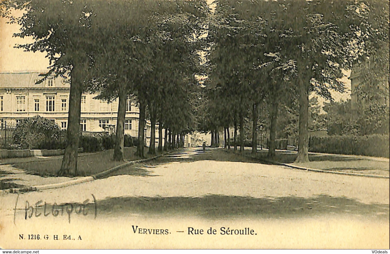 Belgique - Liège - Verviers - Rue De Séroulle - Verviers