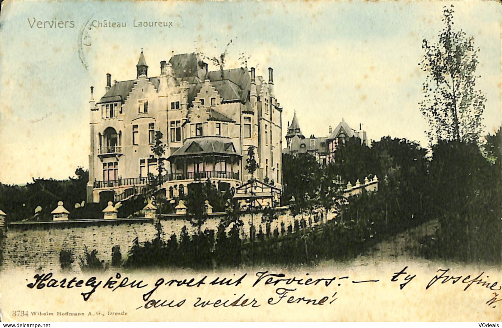 Belgique - Liège - Verviers - Château Laoureux - Verviers