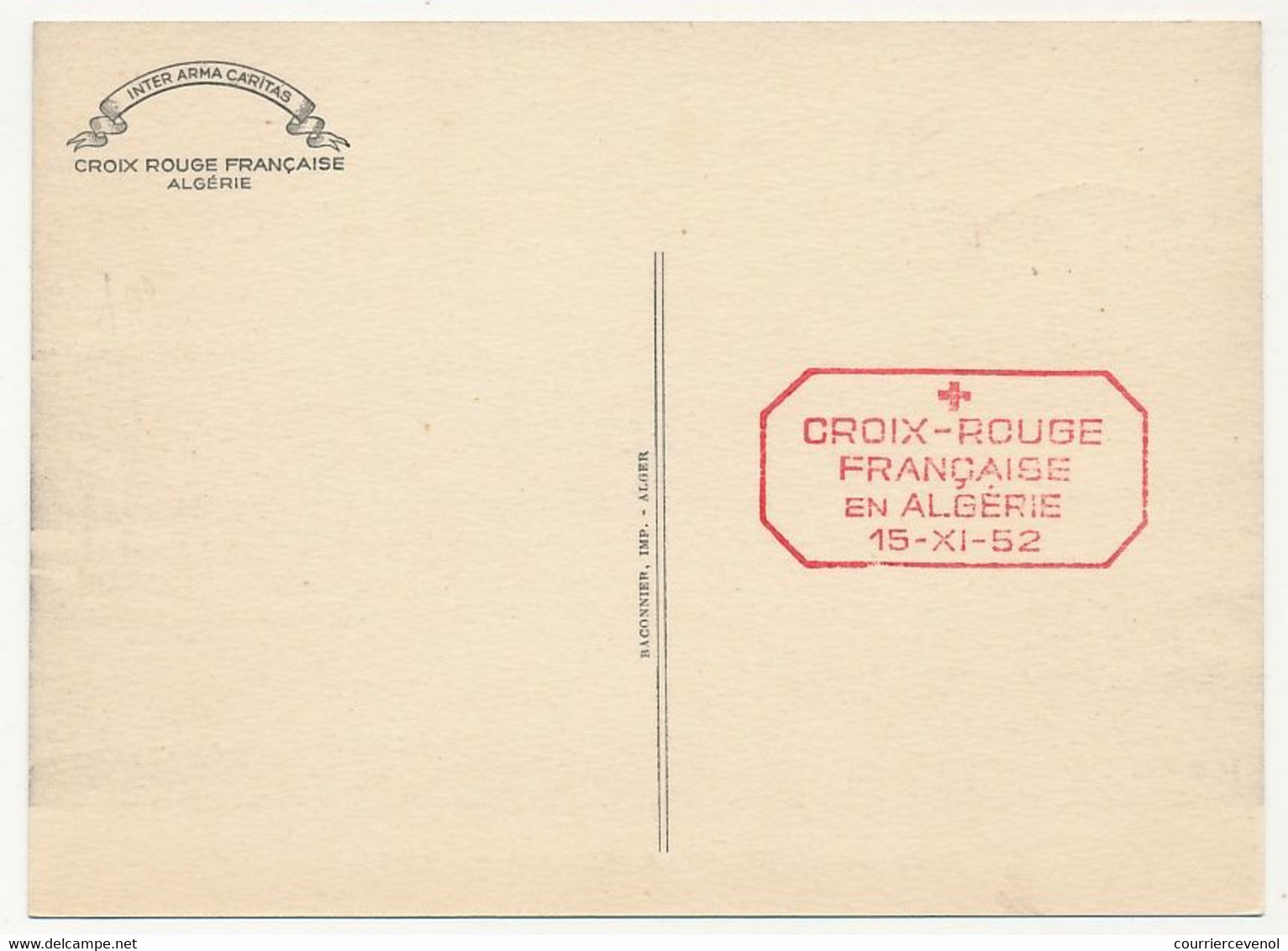 ALGERIE - 2 Cartes Maximum - Croix Rouge 1952 - M'ZAB Bou Noura Et El-NOUED - Maximum Cards