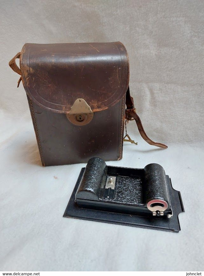 NAGEL 28 APPAREIL PHOTO A PLAQUES ET FILMPACK DE 1929 - Appareils Photo