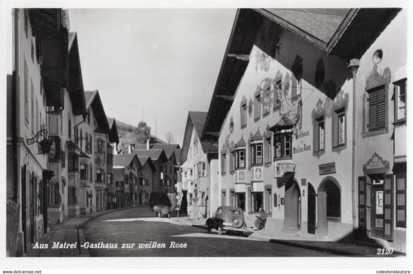 AUS MATREI-GASTHAUS ZUR WEIßEN ROSE - CARTOLINA FP NUOVA - Matrei In Osttirol