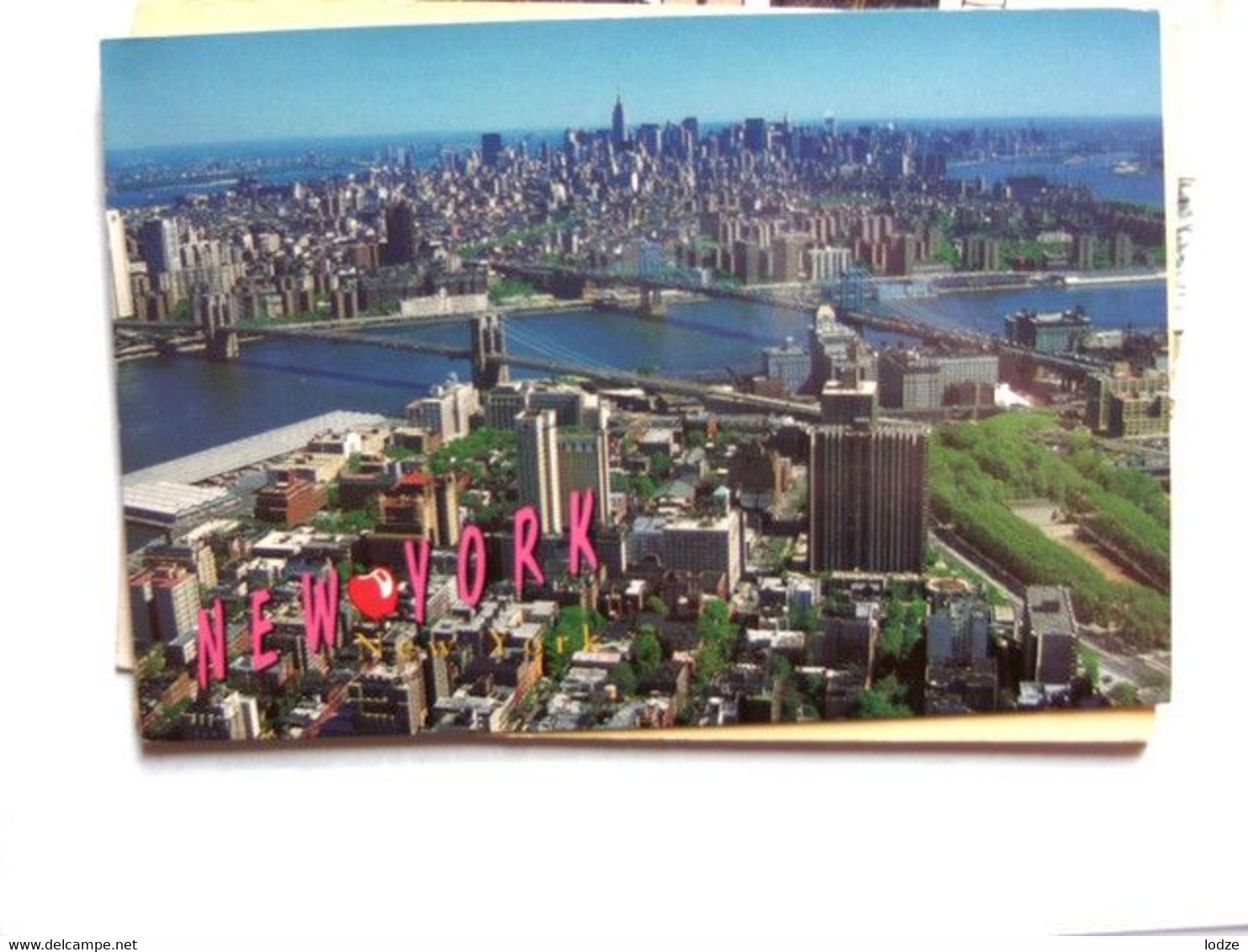 America USA NY New York Aerial View - Mehransichten, Panoramakarten