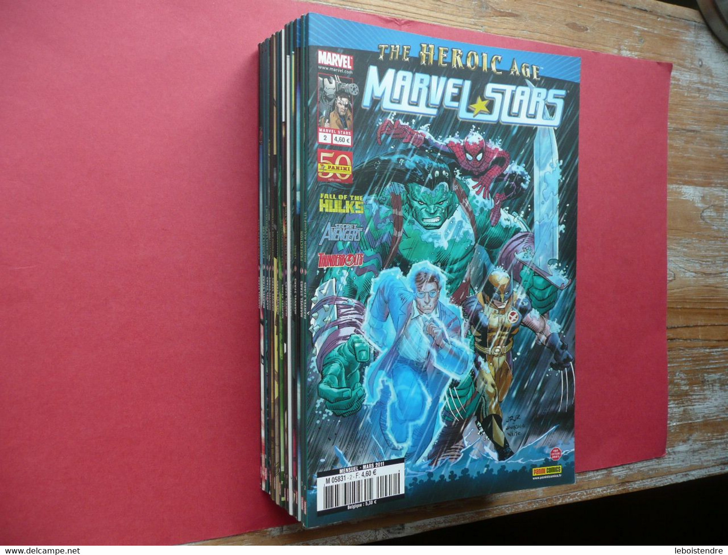 LOT 13 MARVEL STARS SERIE COMPLETE SAUF N 1 11 14 ET 16 DE MARS 2011 A JUIN 2012 DONT FEAR ITSELF MARVEL COMICS PANINI - Marvel France