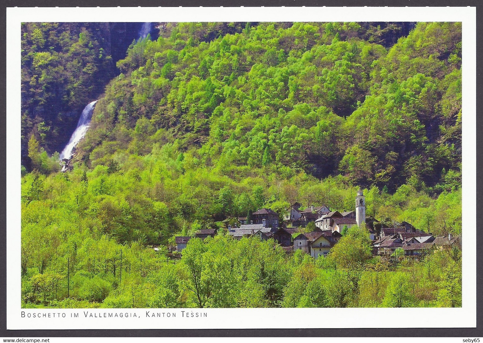 Switzerland / Suisse / Schweiz - Boschetto In Vallemaggia, Maggia Valley, Canton Tessin, Mountains, Paysages De Montagne - Maggia