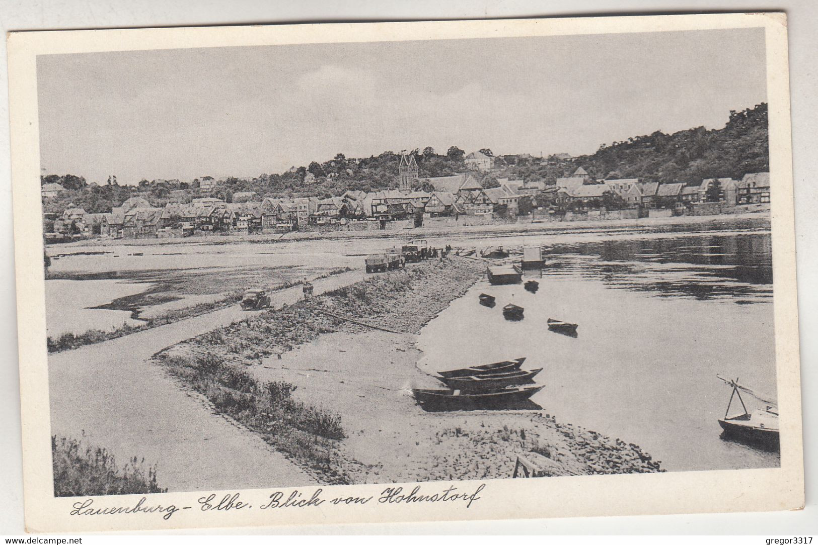 C4320) LAUENBURG - ELBE - Blick Von HOHNSTORF - Alt !! - Lauenburg