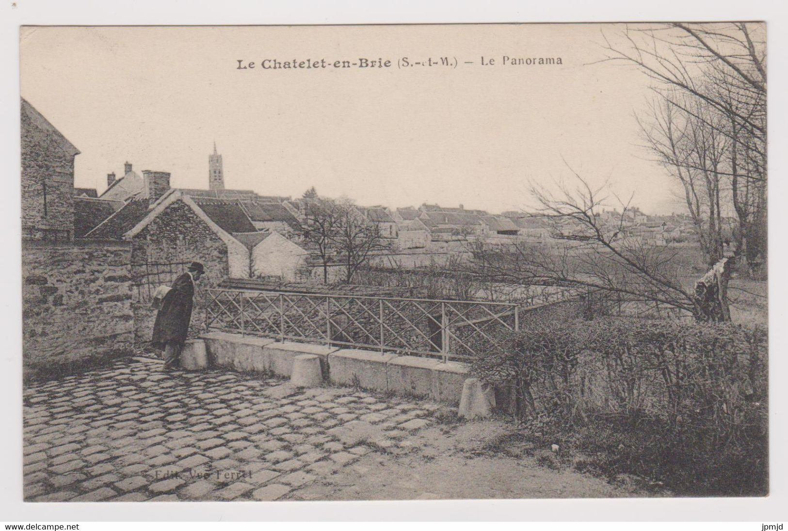 77 - Le Chatelet En Brie - Le Panorama - Ed. Vve Ferrat - 1915 - Le Chatelet En Brie