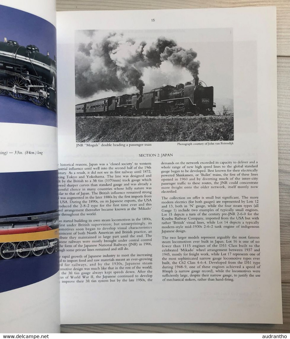 catalogue rare CHRISTIES'S South Kensington - The Fulgurex Archive Collection - 2000 - trains électriques Railway