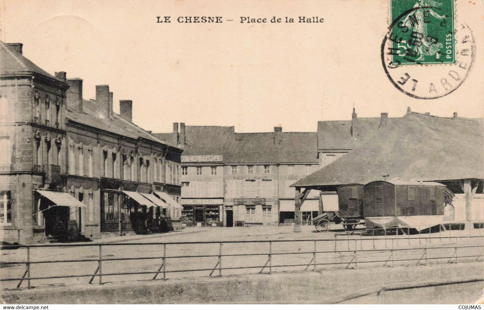 08 - LE CHESNE - S09790 - Place De La Halle - L1 - Le Chesne