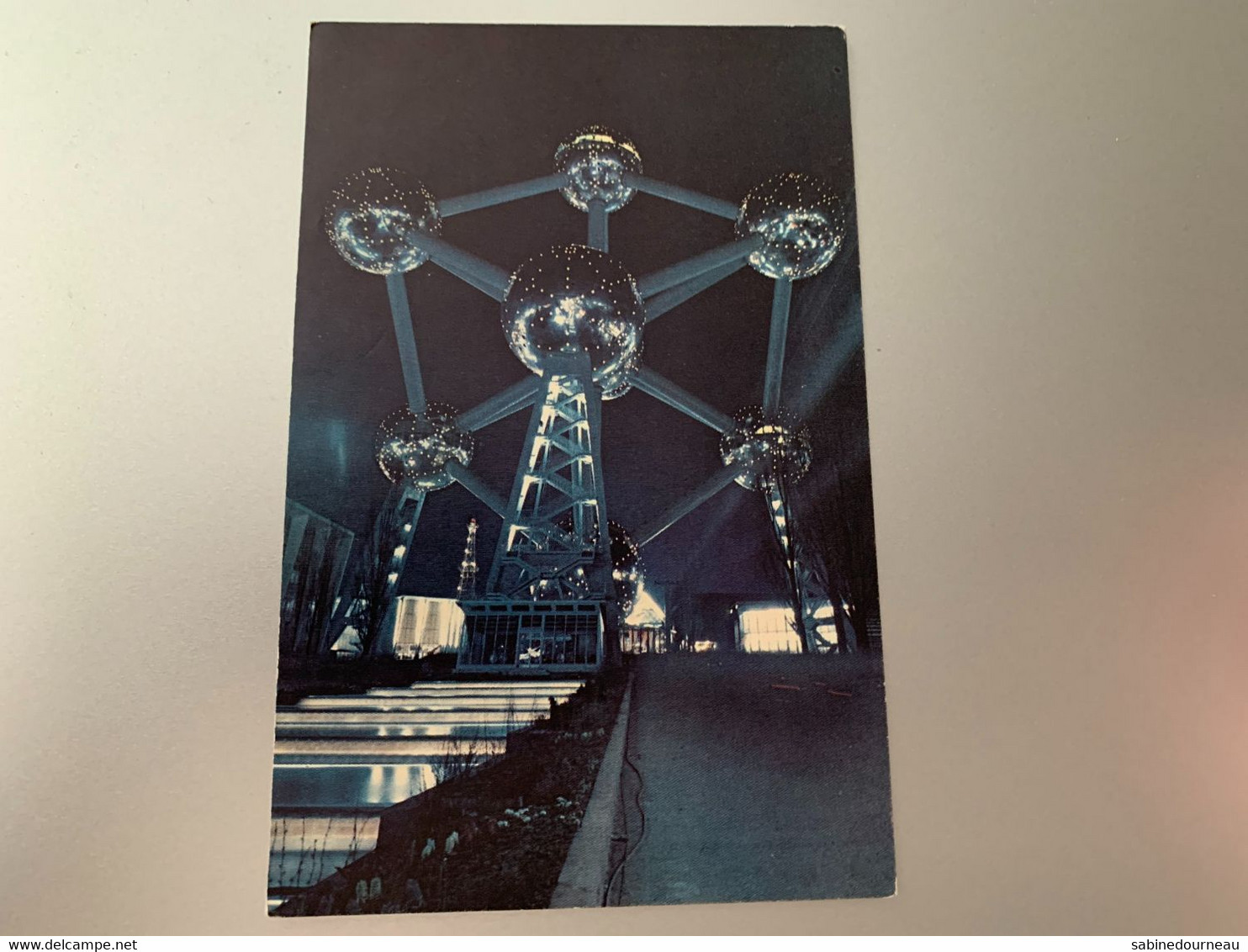 ATOMIUM LA NUIT CPA - Bruxelles La Nuit