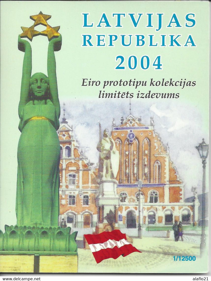 LETTONIE - COFFRET BU 8 PIECES 2004 - ESSAIS - Latvia