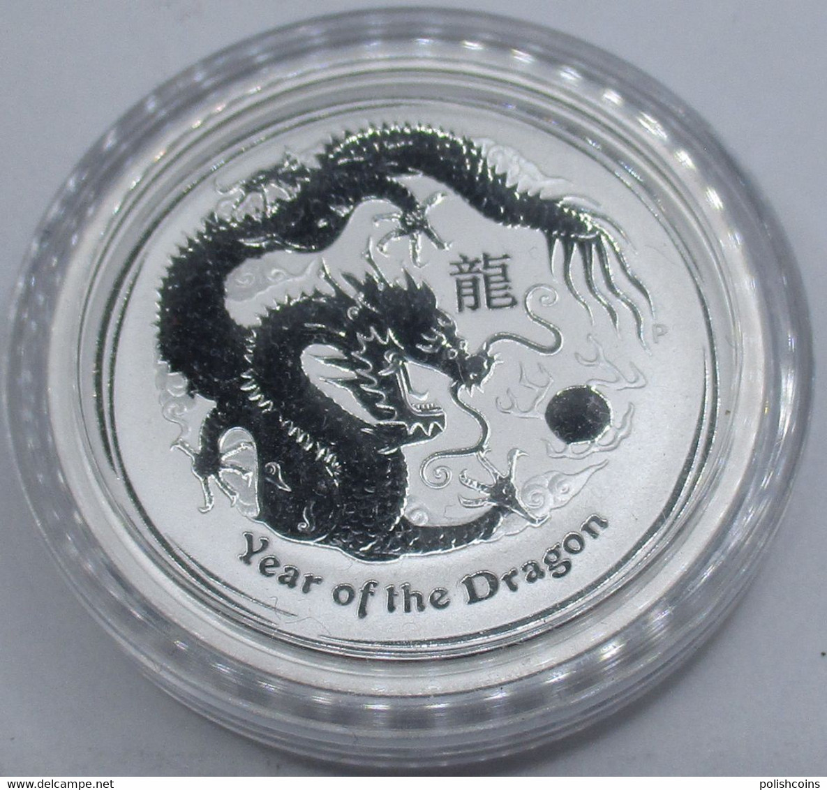 AUSTRALIA 2012 Year Of The Dragon 50 Cents UNC #bgrey - Other & Unclassified