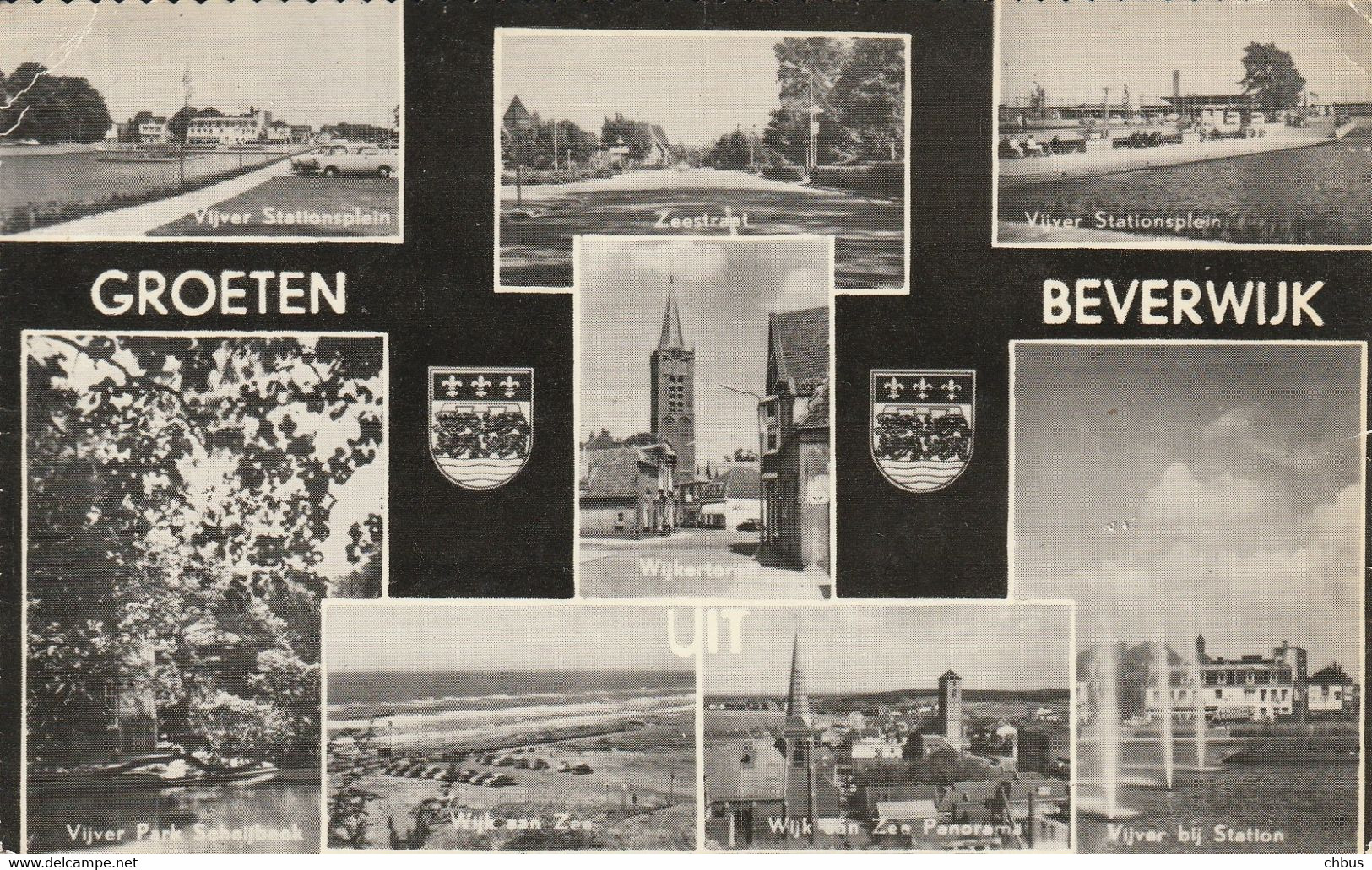 Groeten Uit Beverwijk, O.a. Stationsplein En Wijk Aan Zee - Beverwijk