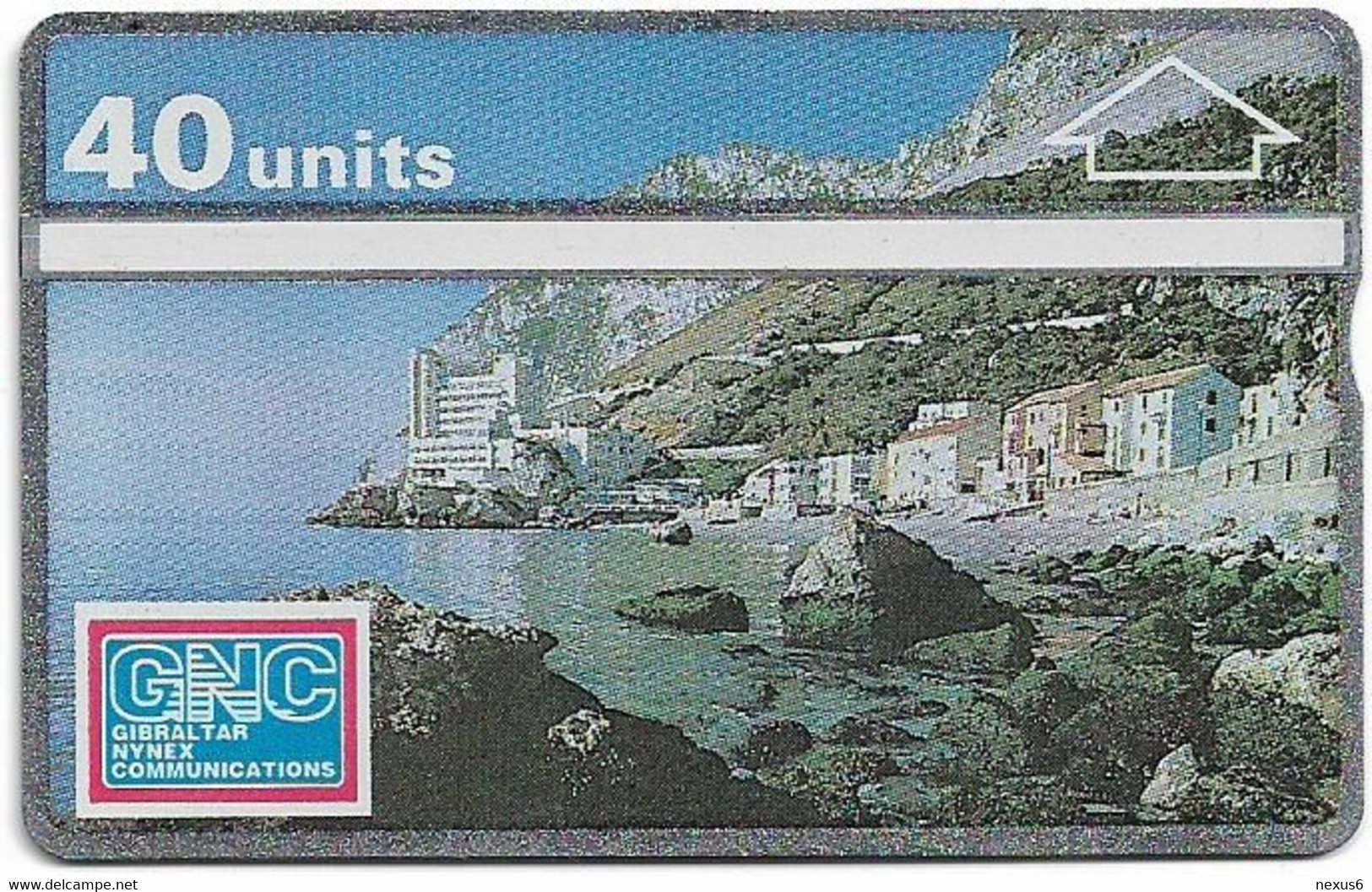 Gibraltar - GNC - L&G - Views Of Gibraltar 1 - Catalan Bay Village - 101K - 01.1991, 40Units, 5.000ex, Mint - Gibilterra