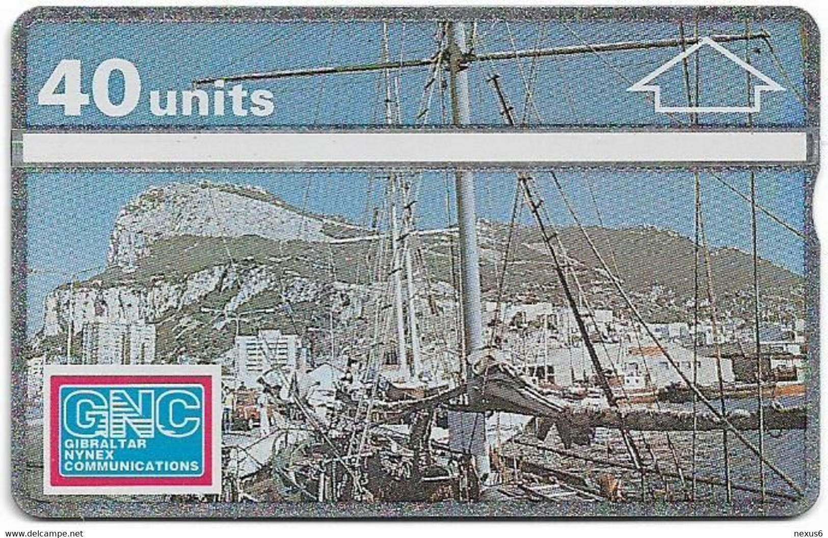 Gibraltar - GNC - L&G - Views Of Gibraltar 1 - Marina Bay - 101K - 01.1991, 40Units, 5.000ex, Mint - Gibilterra