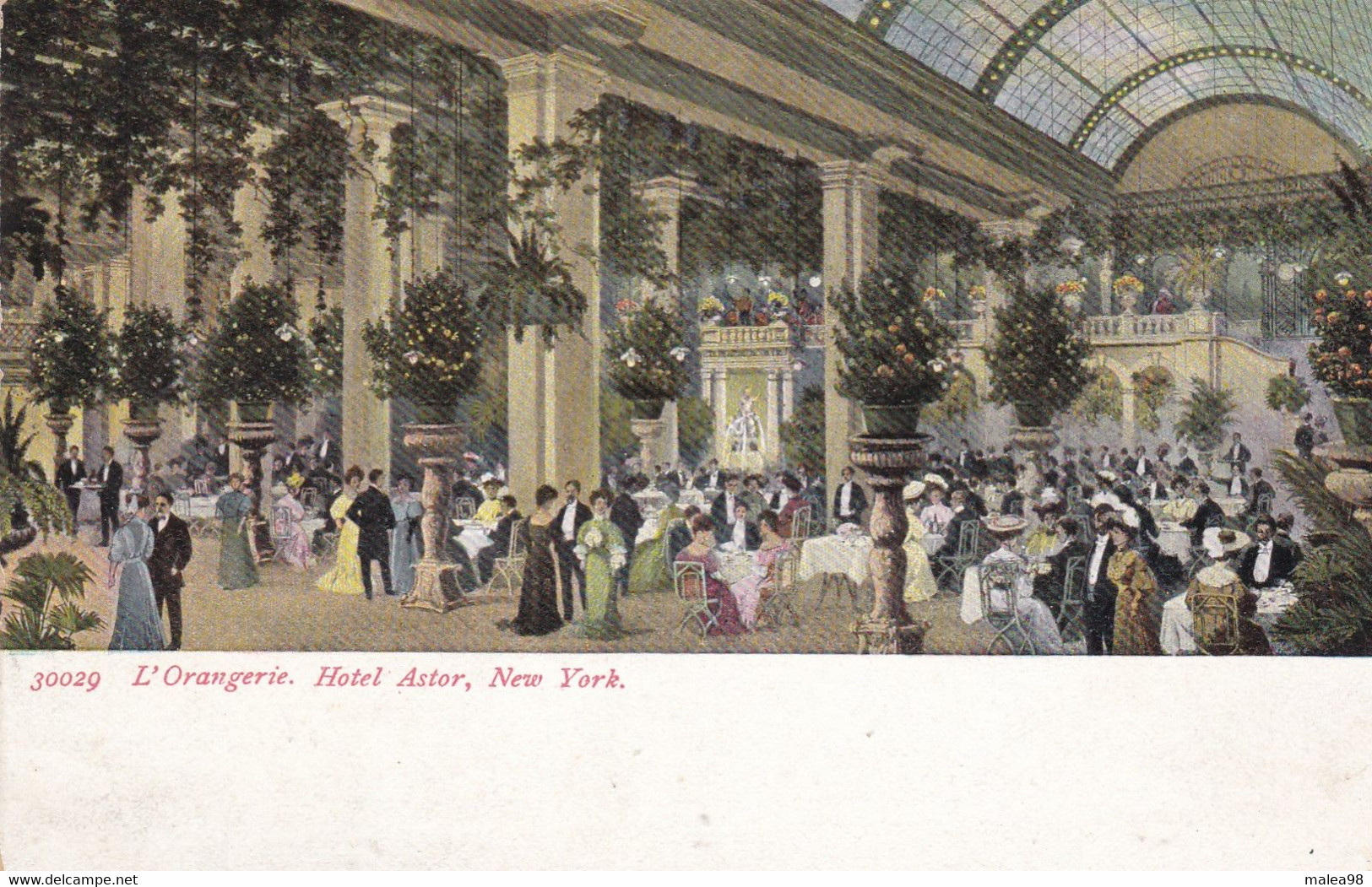 NEW  YORK ,,,L'ORANGERIE   HOTEL  ASTOR  ,,,,TRES JOLIE - Cafes, Hotels & Restaurants