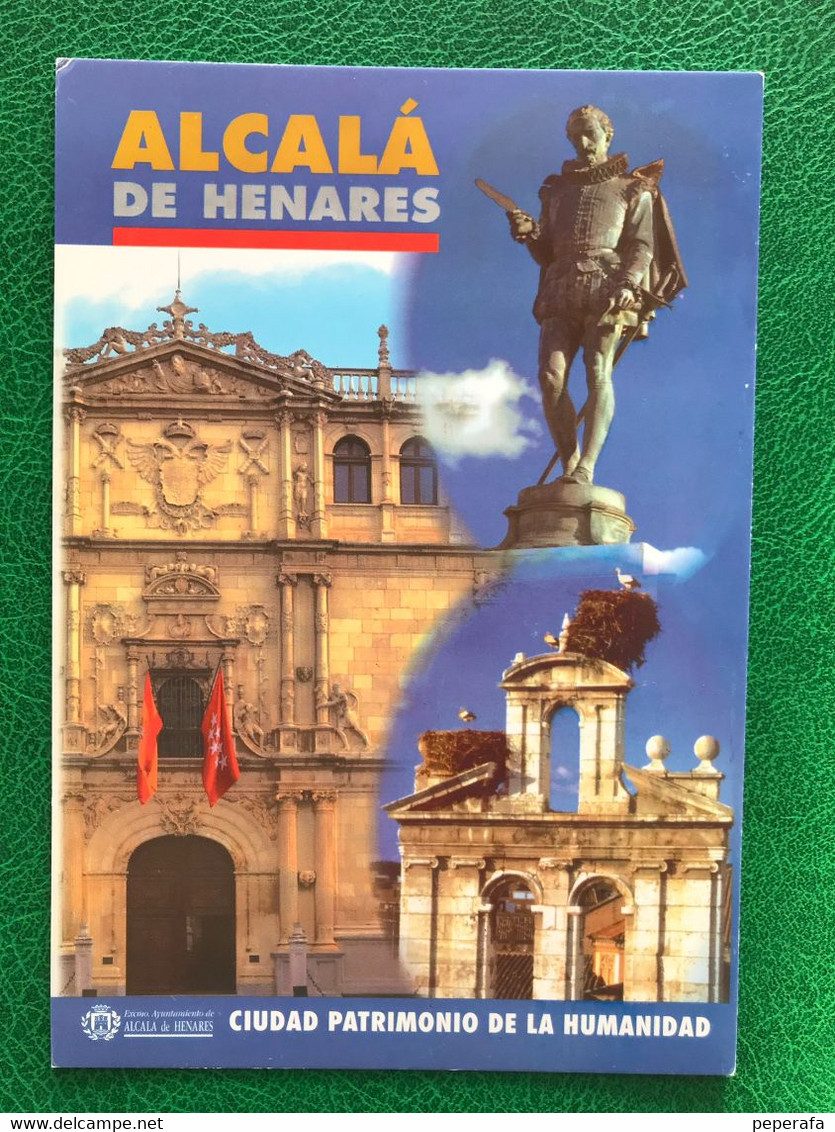 España Spain, CERVANTES, Entero Postal CORREOS 2001, Alcalá De Henares, Patrimonio De La Humanidad - 1931-....