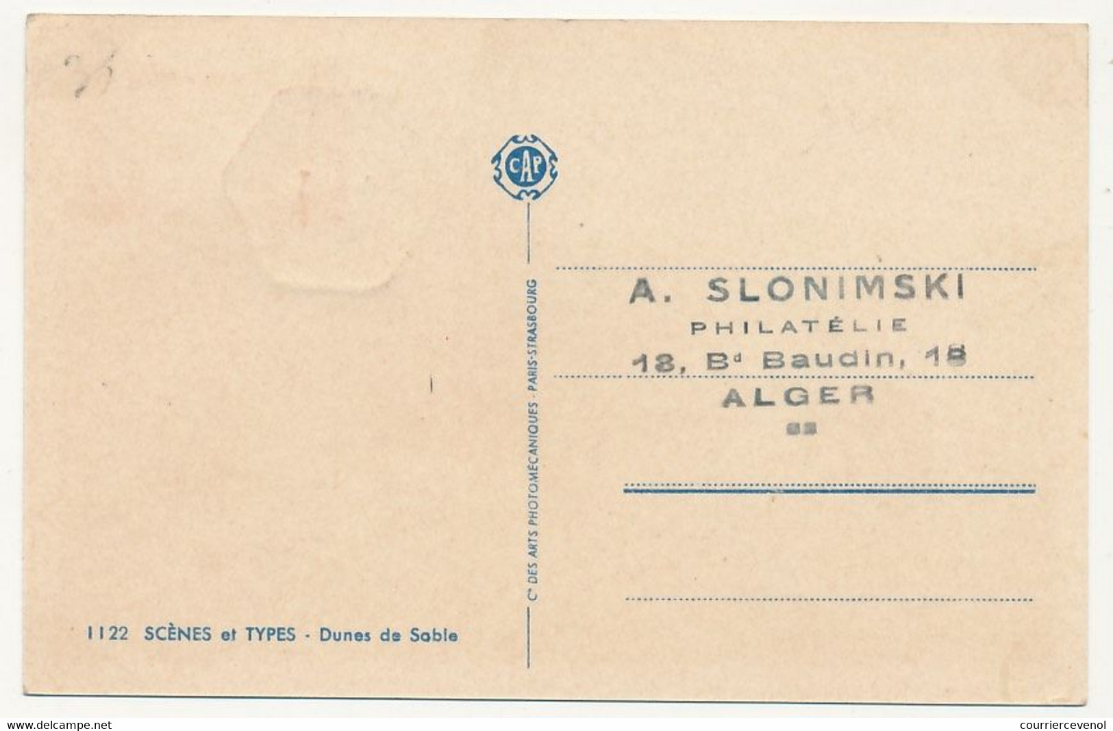 ALGERIE - Carte Maximum - 70c Halte Saharienne - Cachet Hexagonal "TAMANRASSET Constantine" 1/3/19?? - Maximumkaarten