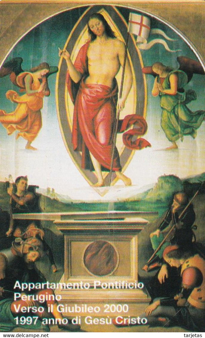 30 -TARJETA DE VATICANO DE APPARTAMENTO PONTIFICIO PERUGINO (NUEVA-MINT) - Vaticano