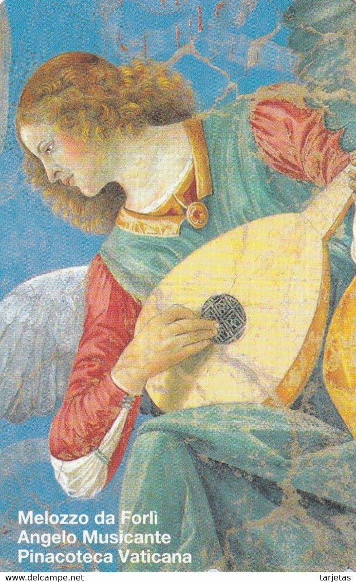 45 -TARJETA DE VATICANO DE MELOZZO DA FORLI - ANGELO MUSICANTI (NUEVA-MINT) - Vaticaanstad