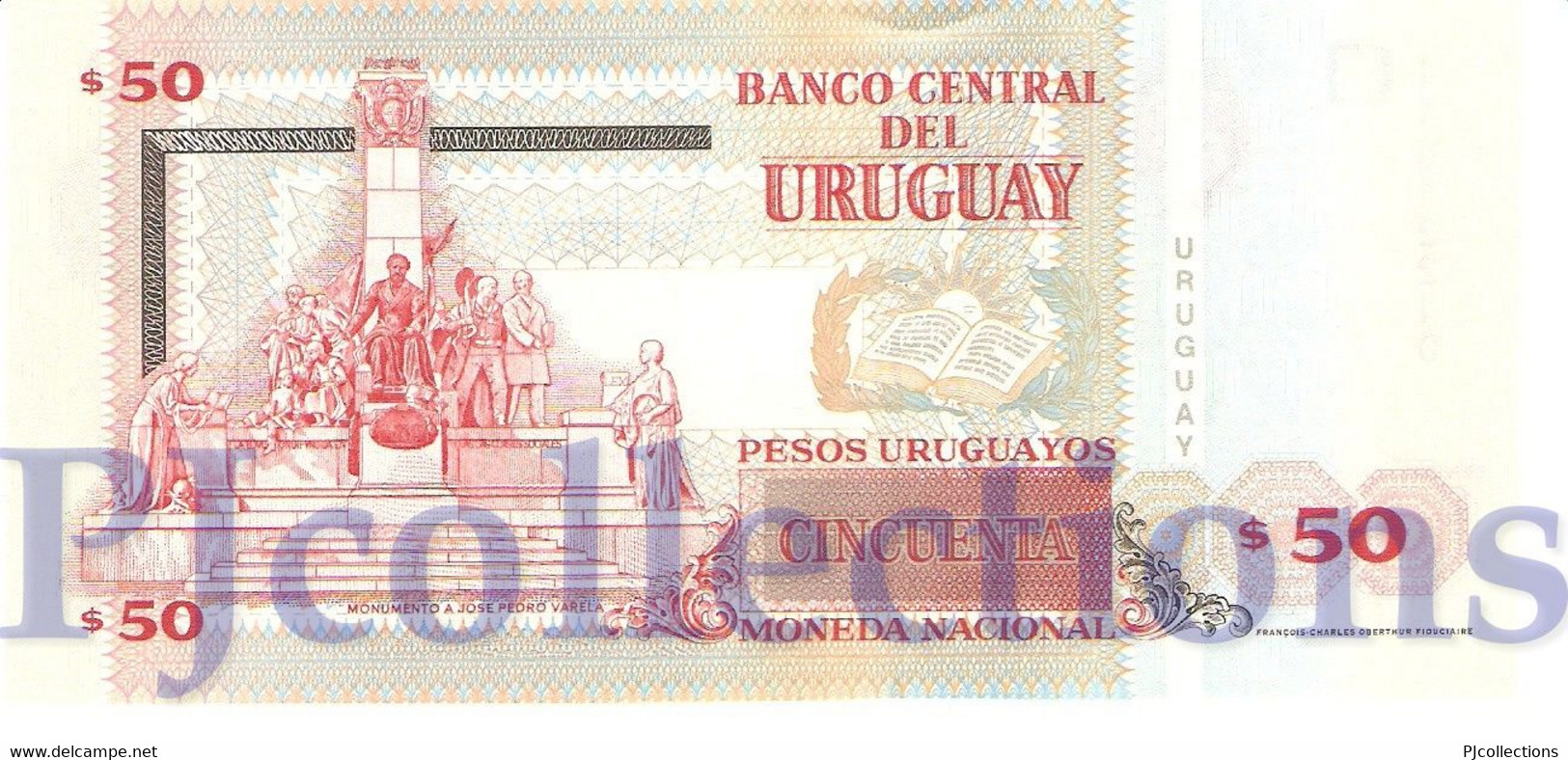 URUGUAY 50 PESOS URUGUAYOS 2003 PICK 84 UNC - Uruguay