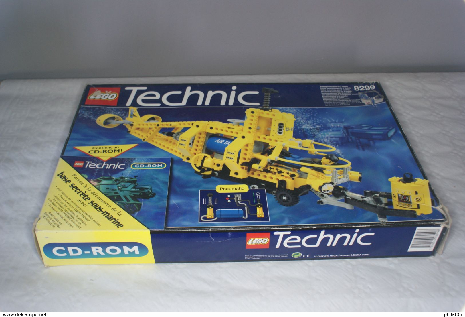 Sous Marin Technique 8299 (année 1997) Complet Avec Notice, CDROM Et Boite - Lego Technic